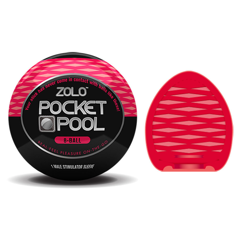 Мастурбатор ZOLO POCKET POOL 8 BALL (30612), zoom