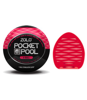 Мастурбатор ZOLO POCKET POOL 8 BALL - No Taboo
