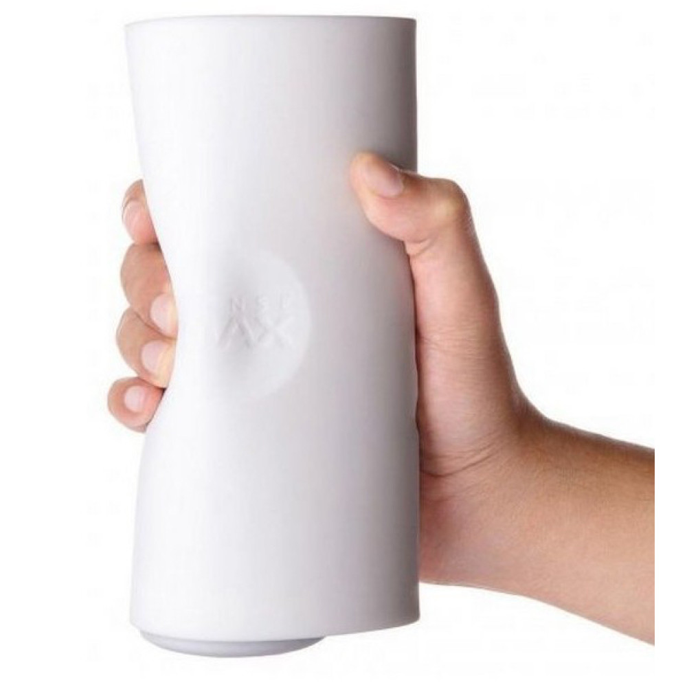 Мастурбатор белый с вибро SENSETUBE (31662), zoom