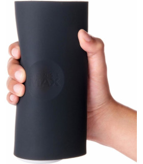 Мастурбатор чорний з вібро SENSETUBE - No Taboo