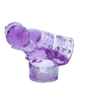 Гелевая насадка-мастурбатор для вибромассажера Xuanai - No Taboo