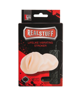 Вагина с вибро REALSTUFF - No Taboo