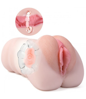 Вагина-маструбатор из киберкожи, телесного цвета ZEMALIA Diana - No Taboo