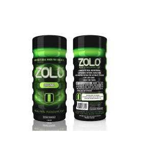 Вагіна-мастурбатор ZOLO, з додатковою стимуляцією головки - No Taboo