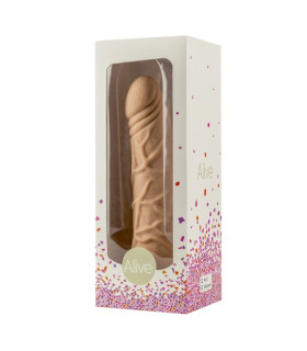 Фаллоимитатор Alive Fred на присоске, телесного цвета, 21 см х 4.5 см - No Taboo