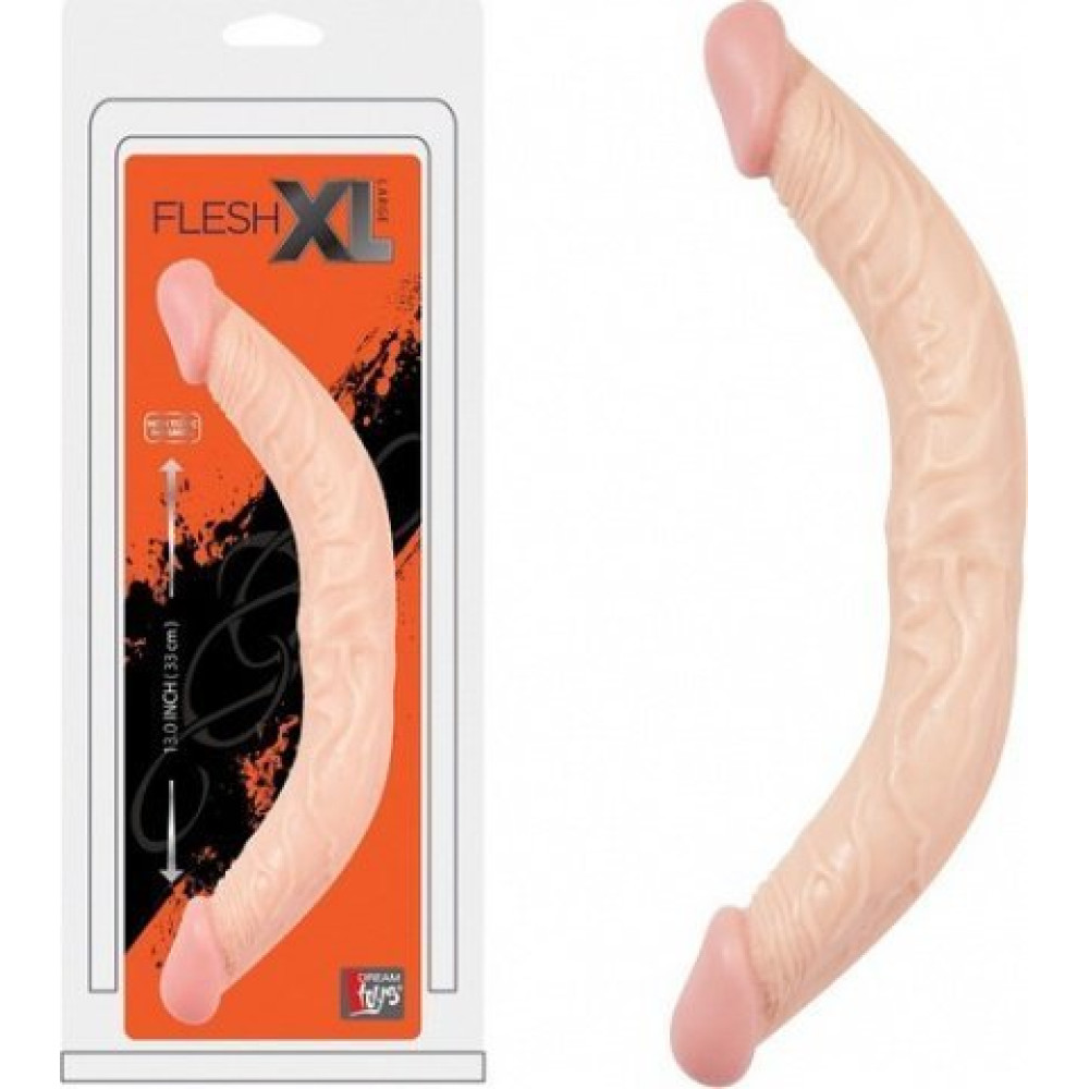 Фаллоимитатор двойной реалистичный FleshX (2774), zoom