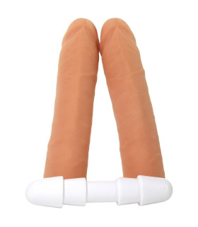 Фалоімітатор подвійний реалістичний гра двох - No Taboo