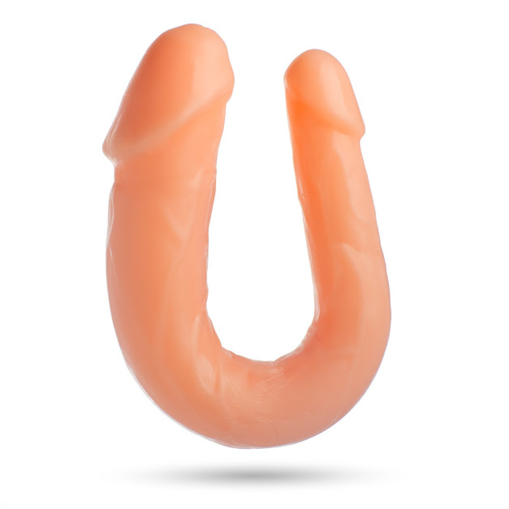 Фалоімітатор подвійний (двоголовий) гелевий, реалістичний (21843), zoom