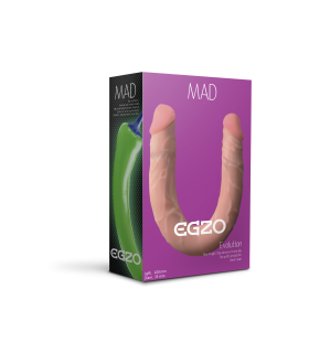 Фаллоимитатор двойной (двухсторонний), киберкожа, 42х3,5 см - No Taboo