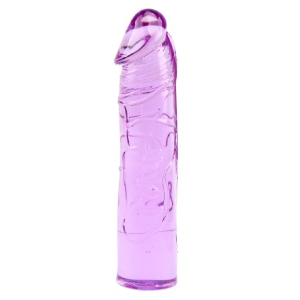 Фаллоимитатор гель фиолетовый (35746), zoom