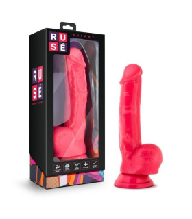 Фаллоимитатор на присоске красный Ruse Shimmy - No Taboo