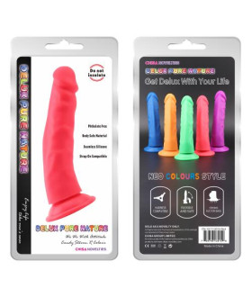 Фаллоимитатор на присоске красный - No Taboo