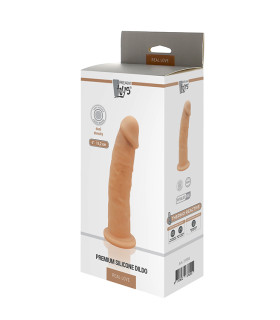 Фаллоимитатор из термосиликона для разогрева, телесного цвета, 15 см х 3 см - No Taboo