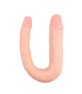 Фалоімітатор подвійний (двоголовий) Chisa Ballsy Her-Her Overlap, реалістичний, 39 см - No Taboo