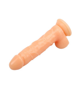 Фаллоимитатор с мошонкой на присоске - No Taboo