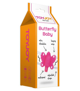 Кліторальний стимулятор Метелик Butterfly Baby - No Taboo