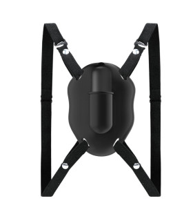 Клиторальный стимулятор Pretty Love на трусиках, черный - No Taboo