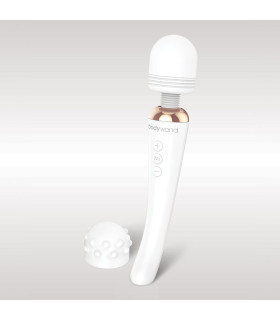 Микрофон белый BODYWAND CURVE RECHARGEABLE WHITE - No Taboo