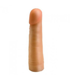 Насадка на страпон гладкая EGZO 17,5 х 4,1 см, Vac-U-Lock - No Taboo