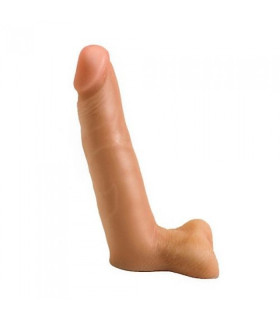 Реалистичная насадка на страпон с мошонкой EGZO - No Taboo