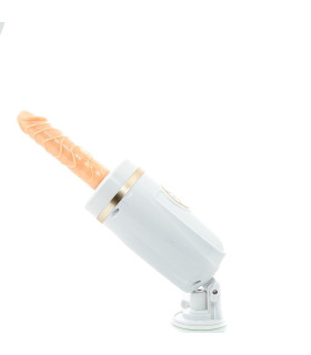 Секс-машина на присоску з зарядкою Біла - No Taboo