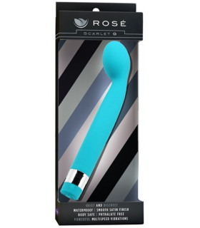 Вібратор для точки G Scarlet, Блакитний, 21 см - No Taboo