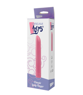 Вібратор DREAM TOYS CLASSIC LADY FINGER PINK - No Taboo