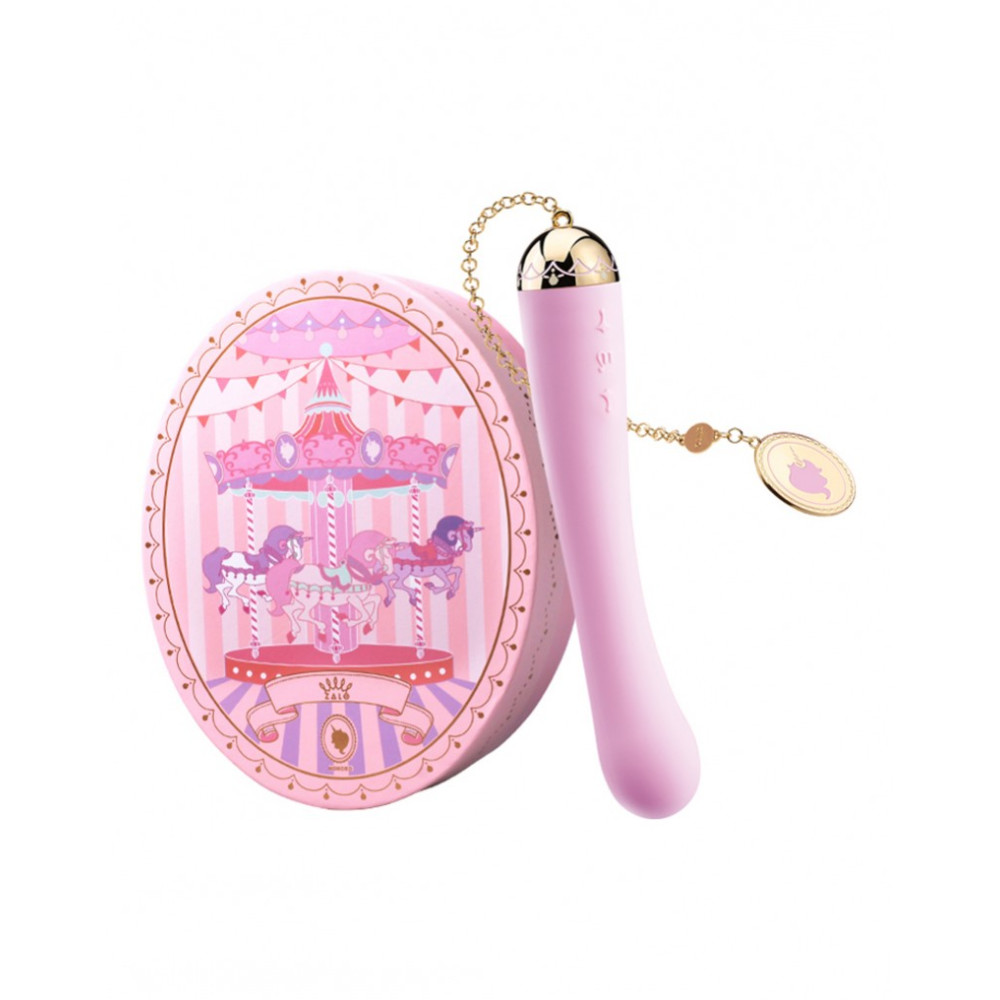 Вібратор ZALO Momoko з підключенням до телефону, бузковий (25432), zoom