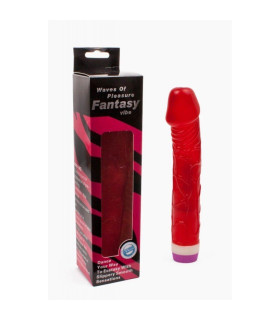 Вибратор " Сочная головка", красный - No Taboo