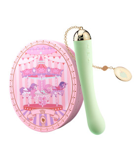 Вибратор ZALO Momoko с подключением к телефону, мятного цвета - No Taboo