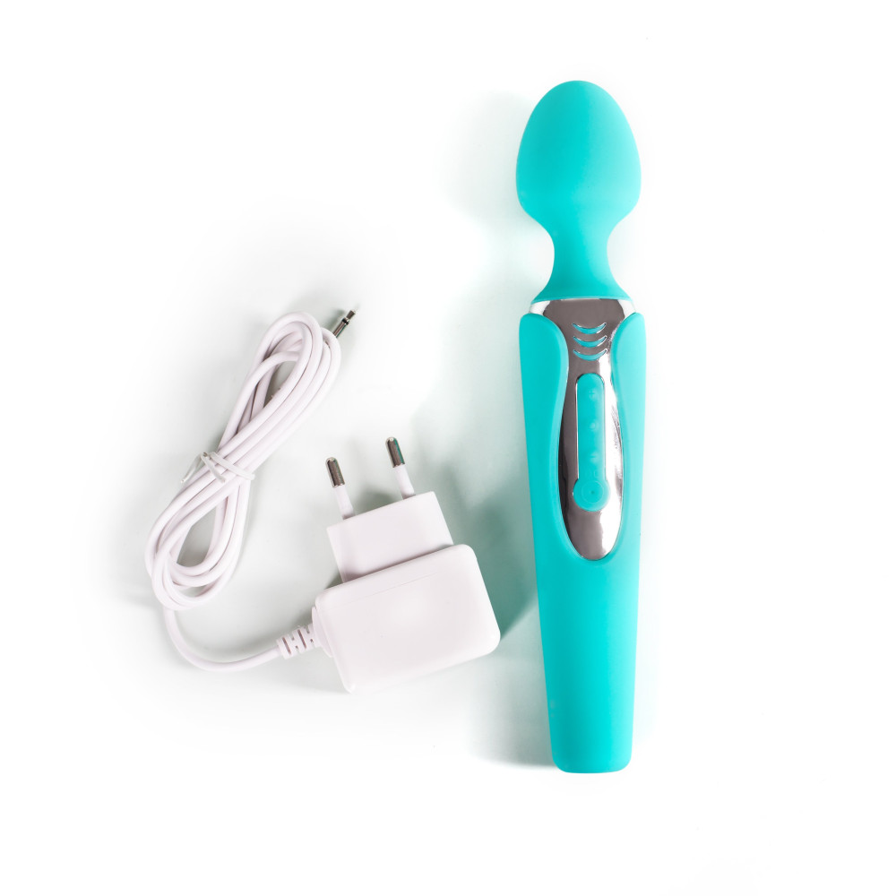 Вибратор микрофон мятный с металлом odeco Adora (23487), zoom