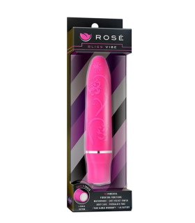 Вибратор мини многоскоростной розовый, 10 см - No Taboo