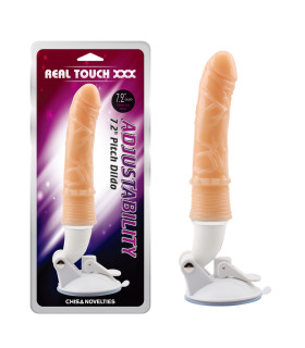 Вибратор на мощной присоске Real Touch, 25 см х 3.3 см - No Taboo