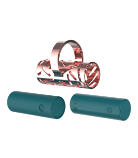 Вибратор на палец в золоте ML Creation (My Love) Gold Finger Green - No Taboo