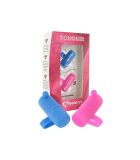 Вибратор на язык или пальчик 1шт Feelz Toys - Tonguer - No Taboo