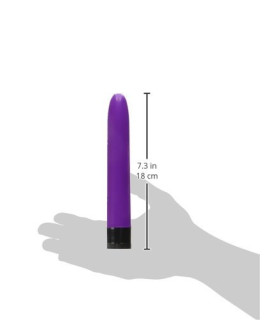 Вібратор пластиковий фіолетовий - No Taboo