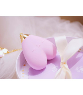 Клиторальный вибратор в форме сердца ZALO Baby Heart, сиреневый - No Taboo