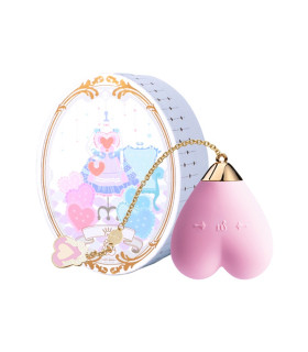 Клиторальный вибратор в форме сердца ZALO Baby Heart, сиреневый - No Taboo