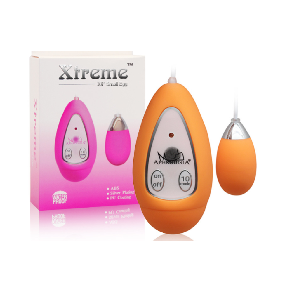 Вибратор яйцо Droplet оранжевое (26132), zoom