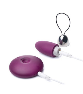 Виброяйцо Svakom Luna Selene с дистанционным пультом, фиолетовый, 8 х 3 см - No Taboo