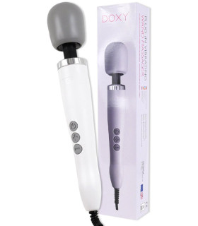 Вибромассажер DOXY Wand Massager White - No Taboo