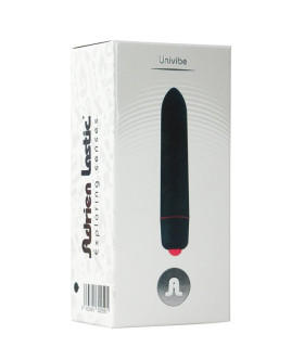 Виброкуля Adrien Lastic Univibe, черная, 9 х 1.7 см - No Taboo