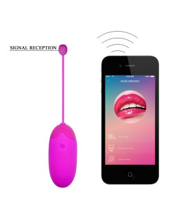 Виброяйцо с управлением через смартфон Abner - No Taboo