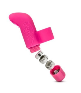 Вибромассажер на палец розовый - No Taboo
