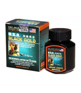 Таблетки для потенции USA Black Gold, 16 шт - No Taboo