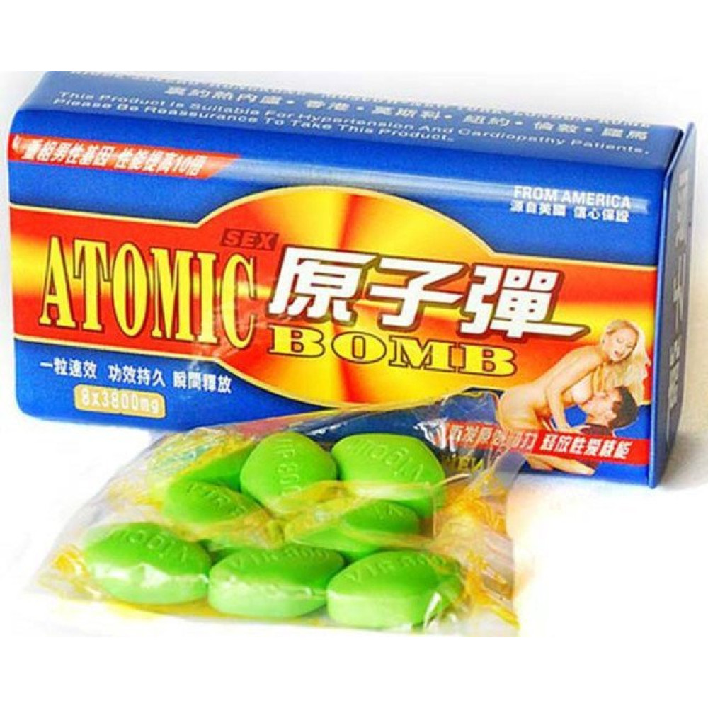 Таблетки для повышения потенции Atomic Bomb, 10 шт (26839), zoom