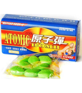 Таблетки для повышения потенции Atomic Bomb, 10 шт