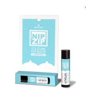 Бальзам охлаждающий для сосков 18 мл Sensuva Nip Zip Strawberry-Mint, с клубникой и мятой - No Taboo