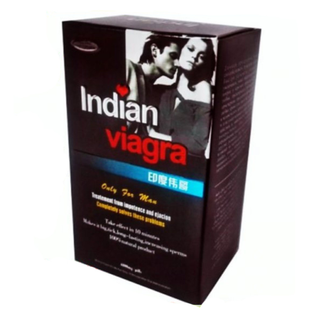 Пігулки для потенції Indian Viagra, 10 шт (32270), zoom