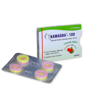 Таблетки для потенции Kamagra-100 клубничка и лимон - No Taboo
